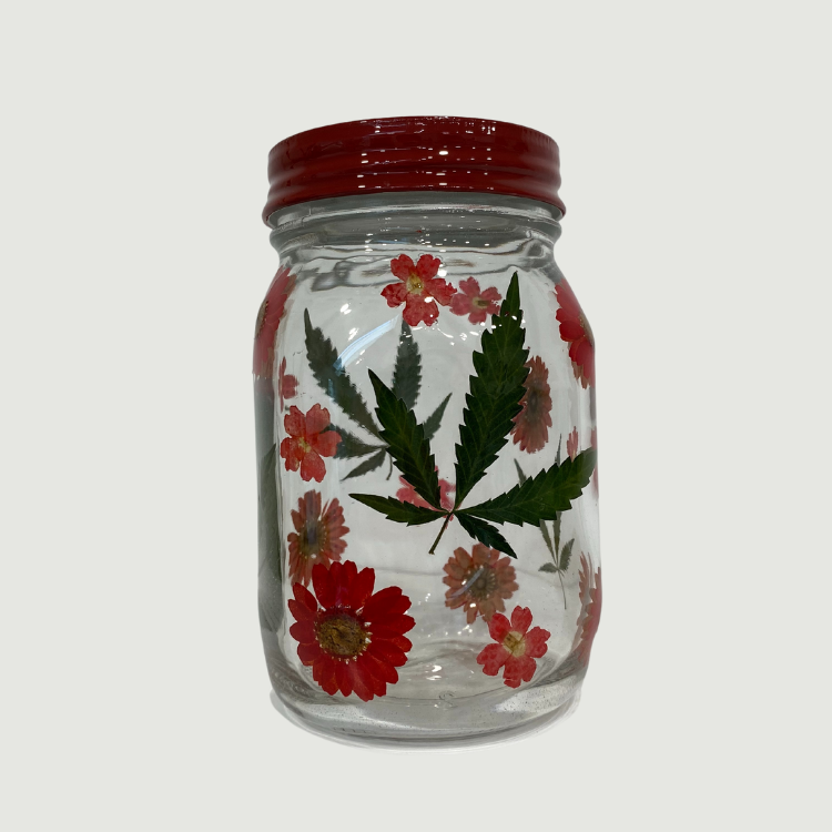 Canna Leaf Jar