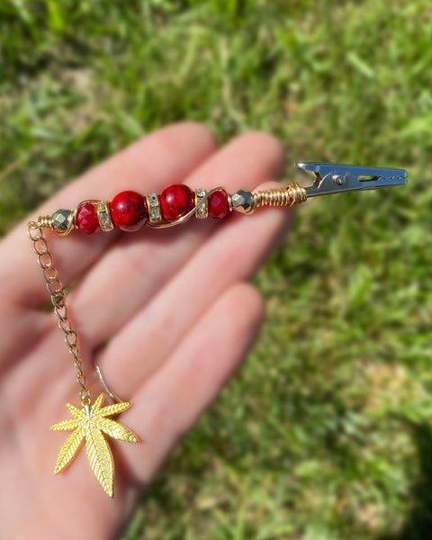 Dolls Home Butterfly Roach Clip - Gold